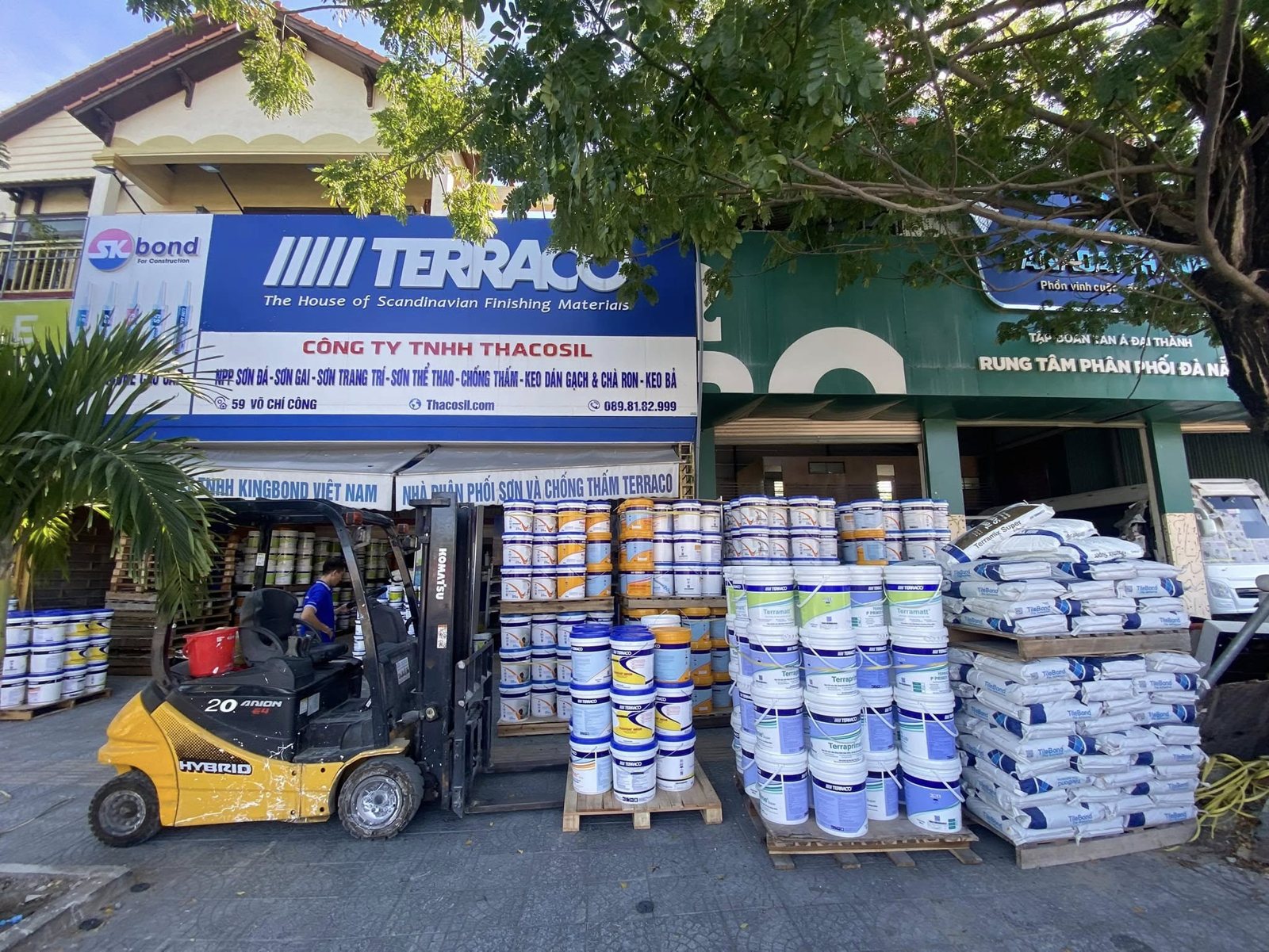 Cửa hàng Công ty TNHH Thacosil tại 59 Võ Chí Công, Đà Nẵng